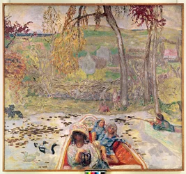 Im Boot, ca. 1907